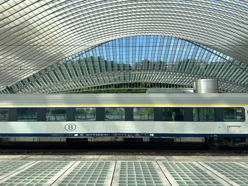 Nieuwe station van Luik