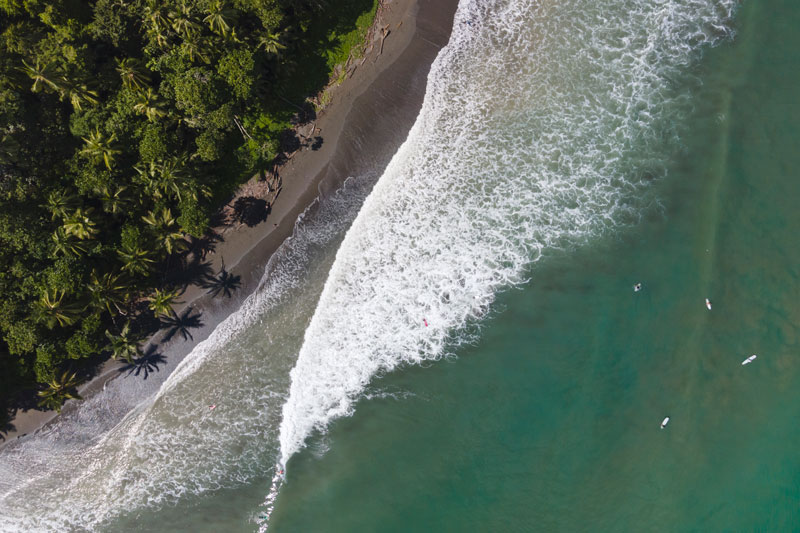 Costa Rica oceaan bij luxe verblijf