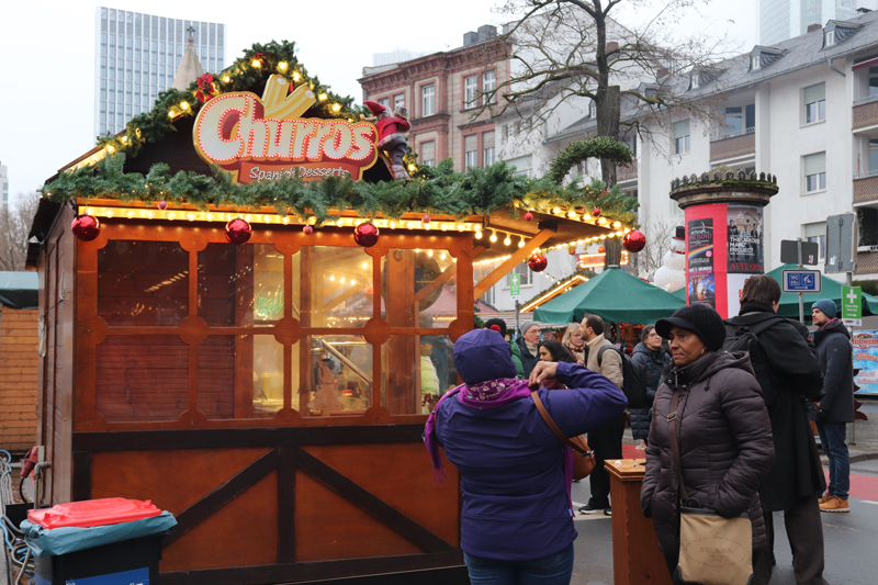 Churros Kerstmarkt Frankfurt