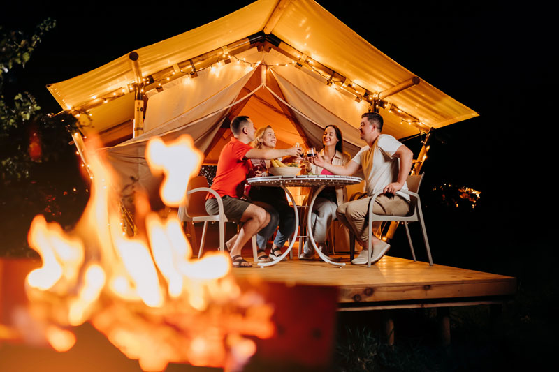 Zo maak je van je glamping vakantie een écht ontspannen trip
