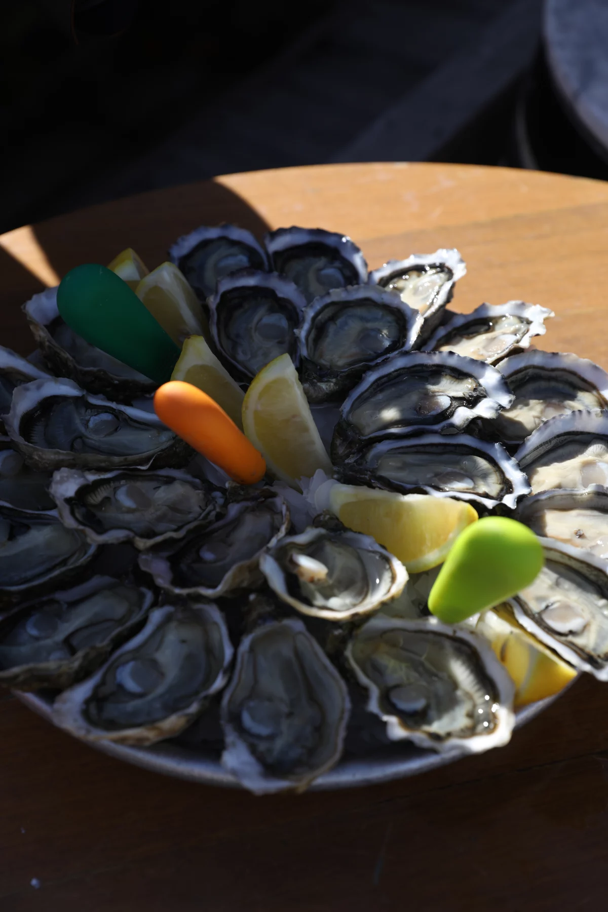 Verse oesters bij het Bassin d’Arcachon op Cap Ferret