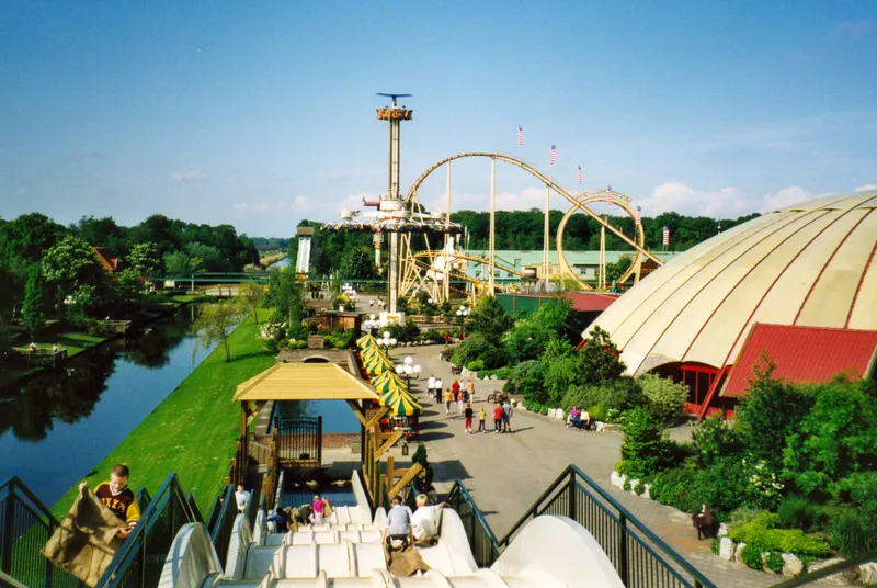 Overzicht van Attractiepark Slagharen