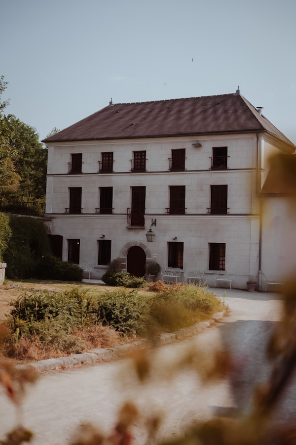 Het oude molengebouw van Le Barn in Bonnelles